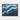 Ocean Depths: Abstract Blue Textures Framed Canvas (Walnut) / 24 x 18