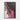 Cosmic Dance in Pink and Black Framed Canvas (Black) / 20 x 30
