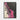 Cosmic Dance in Pink and Black Framed Canvas (Black) / 18 x 24