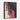 Cosmic Dance in Pink and Black Framed Canvas (Walnut) / 16 x 20