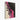 Cosmic Dance in Pink and Black Canvas Wrap / 24 x 32
