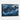 Midnight Waves Abstract Vista Framed Canvas (Black) / 30 x 20