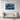 Midnight Waves Abstract Vista Framed Canvas (Black) / 48 x 32