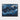 Midnight Waves Abstract Vista Framed Canvas (Black) / 14 x 11