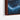 Midnight Waves Abstract Vista Framed Canvas (Walnut) / 40 x 30