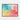 Dreamy Cascade of Colorful Whims Framed Canvas (Walnut) / 14 x 11