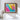 Vibrant Whimsy: Abstract Color Play Fine Art Print / 48 x 32