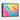 Vibrant Whimsy: Abstract Color Play Framed Canvas (Black) / 32 x 24