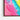 Vibrant Whimsy: Abstract Color Play Framed Canvas (Walnut) / 48 x 32