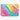 Vibrant Whimsy: Abstract Color Play Canvas Wrap / 48 x 32