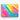 Vibrant Whimsy: Abstract Color Play Canvas Wrap / 24 x 18