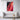 Crimson Contours: Abstract Art Delight Canvas Wrap / 20 x 30