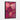 Crimson Veins of Glistening Gold Framed Canvas (Black) / 32 x 48