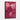 Crimson Veins of Glistening Gold Framed Canvas (Walnut) / 20 x 30