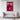 Crimson Veins of Glistening Gold Framed Canvas (Walnut) / 32 x 48
