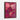 Crimson Veins of Glistening Gold Framed Canvas (Walnut) / 24 x 32