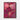 Crimson Veins of Glistening Gold Framed Canvas (Walnut) / 24 x 32