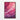Crimson Tide Abstract Elegance Framed Canvas (Walnut) / 20 x 30
