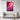 Crimson Tide Abstract Elegance Framed Canvas (Walnut) / 32 x 48