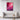 Crimson Tide Abstract Elegance Framed Canvas (Walnut) / 18 x 24