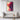 Crimson Surge: Abstract Art Unveiled Framed Canvas (Black) / 20 x 30