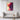 Crimson Surge: Abstract Art Unveiled Framed Canvas (Black) / 30 x 40