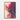 Crimson Surge: Abstract Art Unveiled Framed Canvas (Walnut) / 20 x 30
