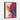 Crimson Surge: Abstract Art Unveiled Framed Canvas (Walnut) / 18 x 24