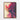 Crimson Surge: Abstract Art Unveiled Framed Canvas (Walnut) / 18 x 24