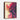 Crimson Surge: Abstract Art Unveiled Framed Canvas (Walnut) / 16 x 20