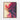 Crimson Surge: Abstract Art Unveiled Framed Canvas (Walnut) / 16 x 20