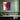 Crimson Surge: Abstract Art Unveiled Framed Canvas (Walnut) / 16 x 20