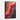 Crimson Waves of Abstract Expression Framed Canvas (Black) / 20 x 30