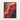 Crimson Waves of Abstract Expression Framed Canvas (Walnut) / 18 x 24