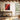 Crimson Waves of Abstract Expression Framed Canvas (Walnut) / 30 x 40
