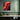 Crimson Waves of Abstract Expression Framed Canvas (Walnut) / 16 x 20