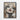 Glamour in Newsprint and Red Lips Framed Canvas (Black) / 24 x 32