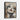 Glamour in Newsprint and Red Lips Framed Canvas (Black) / 30 x 40