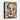 Whispers of Fantasy: Clown's Mystique Framed Canvas (Black) / 11 x 14