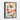 Vibrant Gaze of Urban Mystique Framed Canvas (Black) / 24 x 32