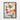 Vibrant Gaze of Urban Mystique Framed Canvas (Black) / 30 x 40