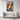 Patchwork Mosaic of Modern Reflections Framed Canvas (Black) / 20 x 30