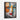 Patchwork Mosaic of Modern Reflections Framed Canvas (Black) / 18 x 24