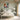Patchwork Mosaic of Modern Reflections Framed Canvas (Black) / 16 x 20