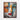 Patchwork Mosaic of Modern Reflections Framed Canvas (Walnut) / 16 x 20