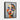 Colorful Cubist Vision of Humanity Framed Canvas (Black) / 18 x 24