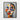 Colorful Cubist Vision of Humanity Framed Canvas (Black) / 11 x 14