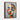 Colorful Cubist Vision of Humanity Framed Canvas (Walnut) / 18 x 24