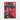 Red Noir Cowboy: Textured Modern Art Framed Canvas (Black) / 20 x 30