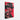 Red Noir Cowboy: Textured Modern Art Canvas Wrap / 32 x 48